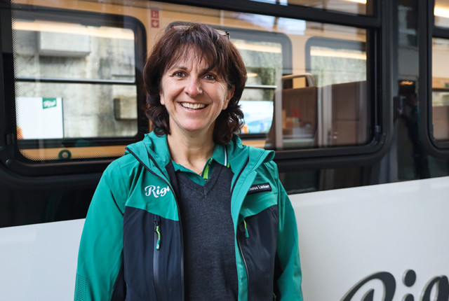 Marie-Theres Lenherr, Zugbegleiterin