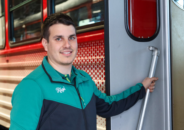 Martin Fassbind, Elektriker, Lokführer