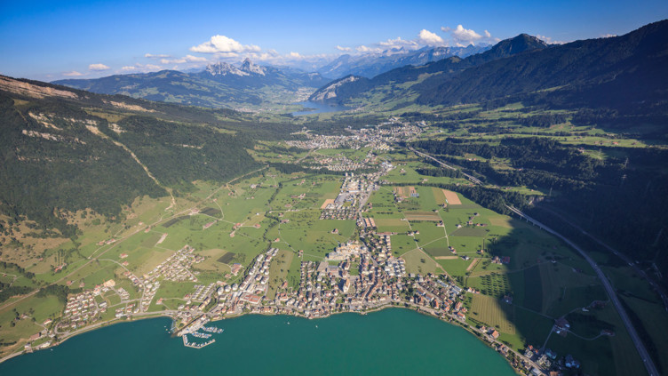 Aussicht über Arth-Goldau