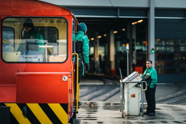 Stationstraktor Nr. 1