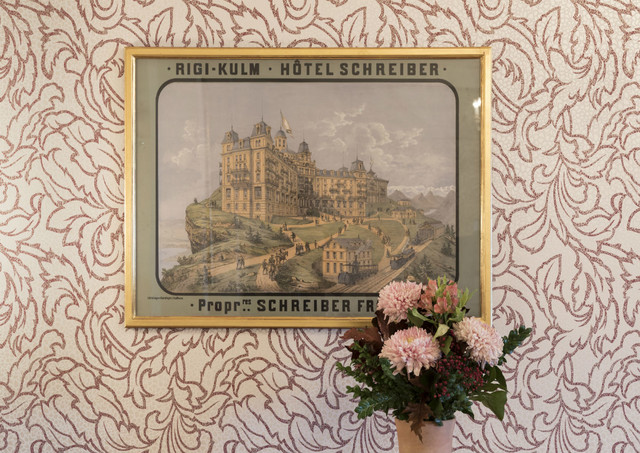 Wandportrait Hotel Rigi Kulm