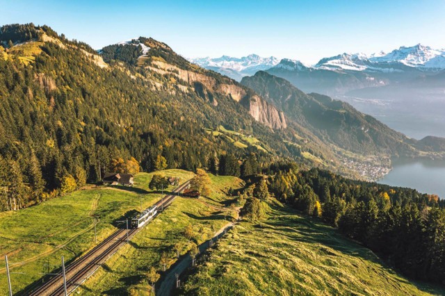 Gelenktriebwagen der RIGI BAHNEN AG