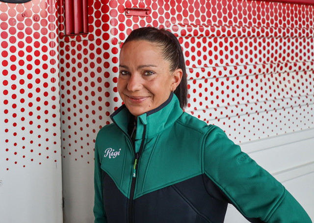 Janine Buholzer, Lokführerin