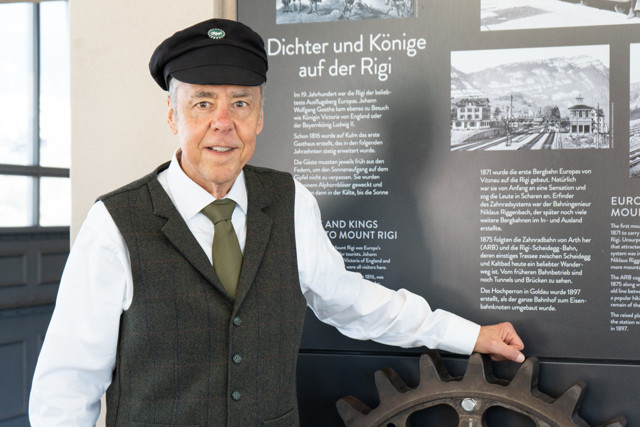 Urs Eberhard, Dampfzugbegleiter