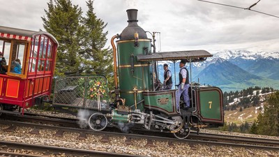 Lok 7-Fahrt auf die Rigi (Hero Bild)