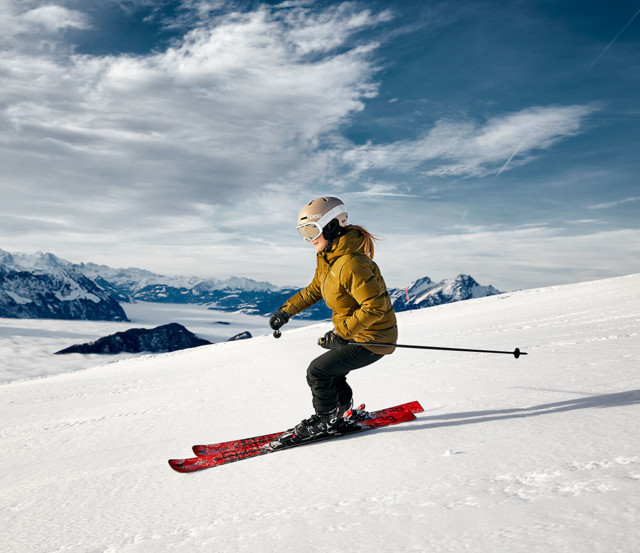 Skifahren auf der Rigi (Hero Bild)