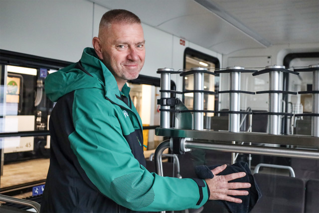 Roman Malaska, Mitarbeiter Reinigung