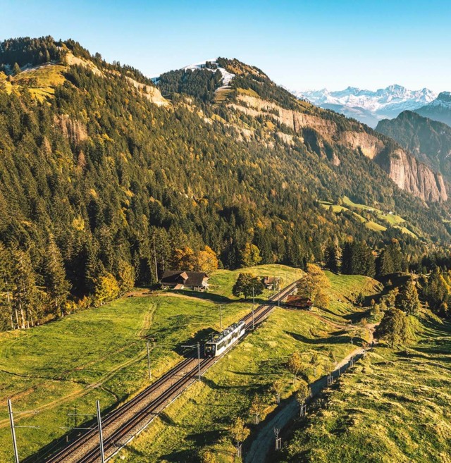 Gelenktriebwagen der RIGI BAHNEN AG