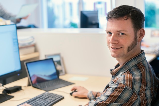 Ramon Hirt, Elektro-Projektleiter, Lokführer