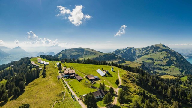Rigi Scheidegg Luftaufnahme