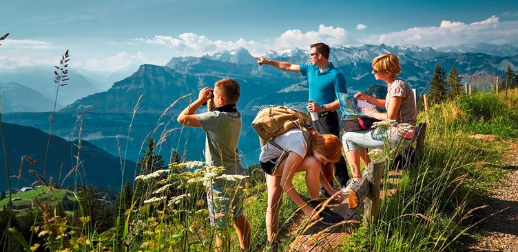 Familienwanderung